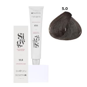 Крем-фарба для волосся Sinergy №5/0 Світлий каштан 100 мл - 00-00000747