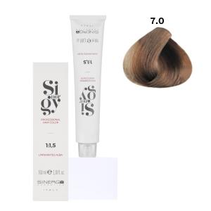 Крем-фарба для волосся Sinergy №7/0 Русий 100 мл - 00-00000749