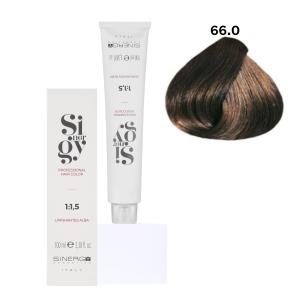 Крем-фарба для волосся Sinergy №66/0 Насичений темно-русий 100 мл - 00-00000754