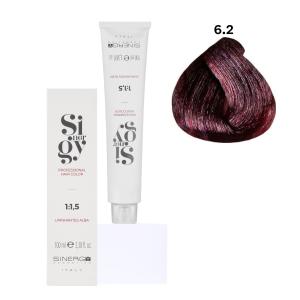 Крем-фарба для волосся Sinergy №6/2 Фіолетовий темно-русий 100 мл - 00-00001978