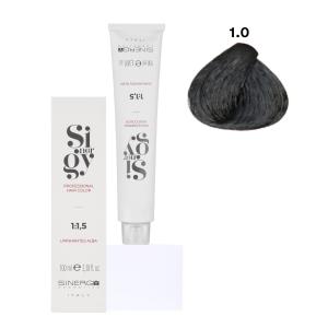 Крем-фарба для волосся Sinergy №1/0 Чорний 100 мл - 00-00008526