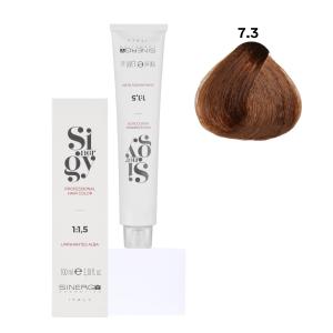 Крем-фарба для волосся Sinergy №7/3 Золотистий русий 100 мл - 00-00009750