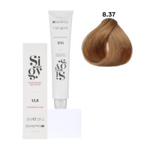 Крем-фарба для волосся Sinergy №8/37 Золотий пісок 100 мл - 00-00009759