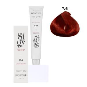 Крем-фарба для волосся Sinergy №7/6 Червоний русий 100 мл - 00-00009772