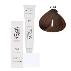 Крем-фарба для волосся Sinergy №7/73 Крем карамель 100 мл - 00-00009789