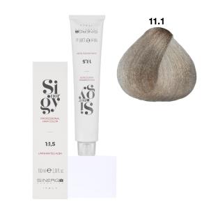 Крем-фарба для волосся Sinergy №11/1 Платиново-попелястий екстра світлий русий 100 мл - 00-00009796
