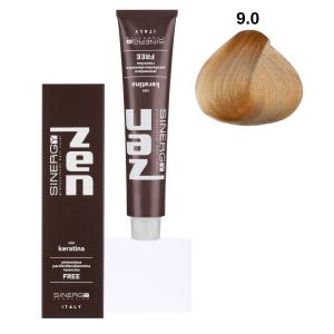 Безаміачна крем-фарба для волосся Sinergy №9/0 Дуже світлий русий 100 мл - 00-00009842