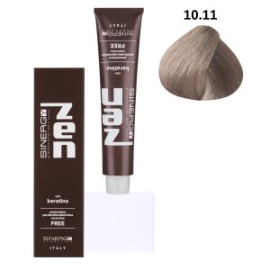 Безаміачна крем-фарба для волосся Sinergy №10/11 Платиновий попелястий світло-русий 100 мл - 00-00009847