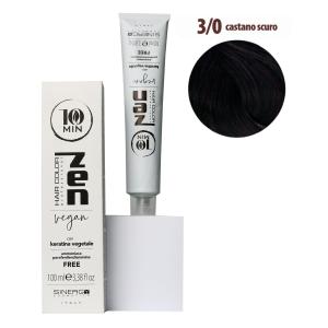 Тонуюча крем-фарба для волосся Sinergy ZEN 10min 3/0 темно коричневий, 100мл - 00-00013362