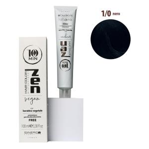 Тонуюча крем-фарба для волосся Sinergy ZEN 10min 1/0 чорний, 100мл - 00-00022468