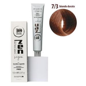 Тонуюча крем-фарба для волосся Sinergy ZEN 10min 7/3 золотистий блонд, 100мл - 00-00022473