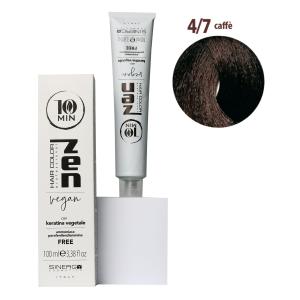 Тонуюча крем-фарба для волосся Sinergy ZEN 10min 4/7 кавовий, 100мл - 00-00022478