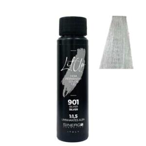 Безаміачна тонуюча гелева фарба для волосся Sinergy LITUP 901 срібло  60 мл - 00-00024347